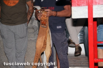 Santa Rosa - La prova di recupero dei facchini