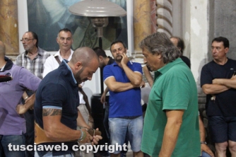 Santa Rosa - La prova di recupero dei facchini
