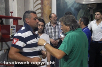 Santa Rosa - La prova di recupero dei facchini