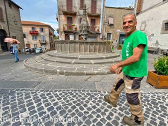 La pulizia delle fontane