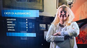 I voti di Alessandro Borghese al ristorante I tre re