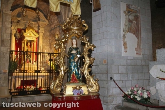 La rappresentazione dei misteri di Santa Cristina