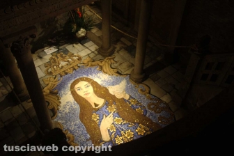 La rappresentazione dei misteri di Santa Cristina