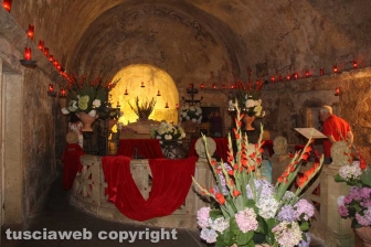 La rappresentazione dei misteri di Santa Cristina