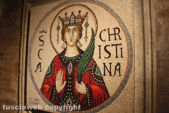 La rappresentazione dei misteri di Santa Cristina