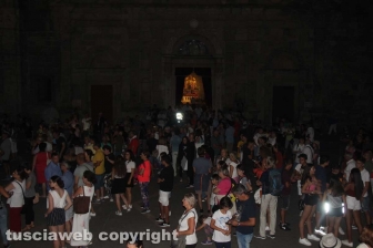 La rappresentazione dei misteri di Santa Cristina