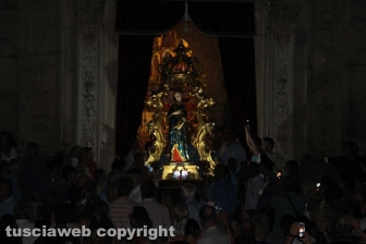La rappresentazione dei misteri di Santa Cristina