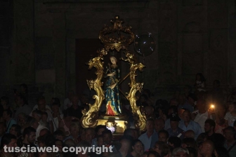 La rappresentazione dei misteri di Santa Cristina