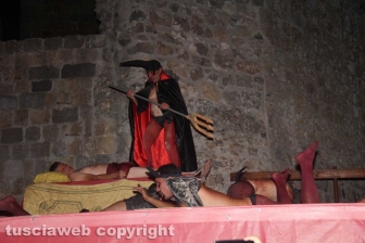 La rappresentazione dei misteri di Santa Cristina
