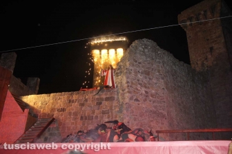 La rappresentazione dei misteri di Santa Cristina