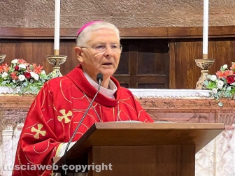 Viterbo - La ricorrenza di San Matteo, patrono della finanza e dei commercialisti - Il vescovo Piazza