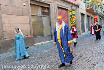 Viterbo - La rievocazione storica del Santissimo Salvatore - Il corteo