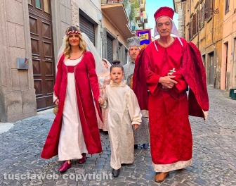 Viterbo - La rievocazione storica del Santissimo Salvatore - Il corteo