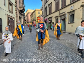 Viterbo - La rievocazione storica del Santissimo Salvatore - Il corteo