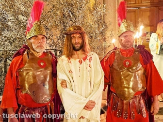Bagnaia - La Via Crucis - Rievocazione della passione di Cristo