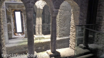 Il sistema di specchi all'interno della torre