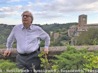 Vittorio Sgarbi a Bassano in Teverina
