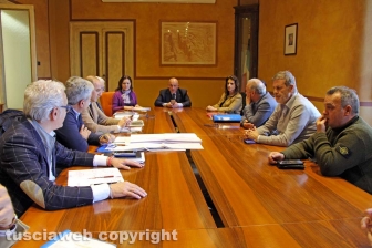 Viterbo - La riunione del tavolo sull'Acquabianca