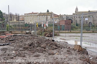La rottura del collettore fognario al Sacrario