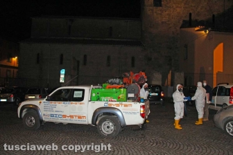 La sanificazione della città