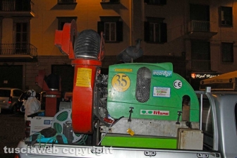 La sanificazione della città