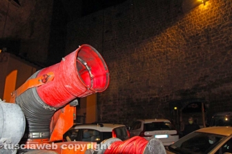 La sanificazione della città