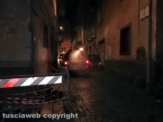 La sanificazione della città