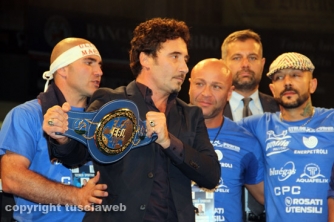 La saturday boxing night al Palamalè