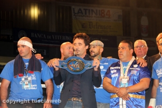 La saturday boxing night al Palamalè