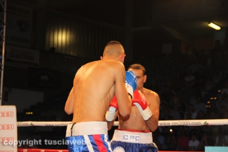 La saturday boxing night al Palamalè