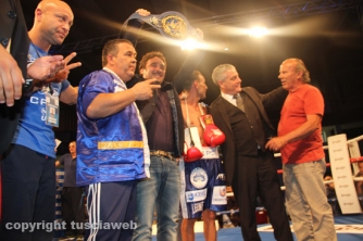 La saturday boxing night al Palamalè