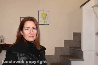 Giallo di Ronciglione - Le prime immagini della scala da cui Maria Sestina Arcuri è precipitata - Roberta la mamma di Andrea Landolfi Cudia
