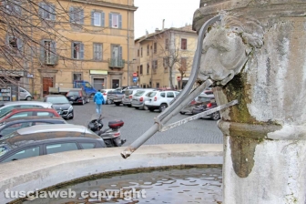 Viterbo - La fontana di San Faustino