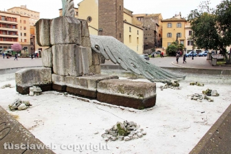 Viterbo - La fontana del Sacrario