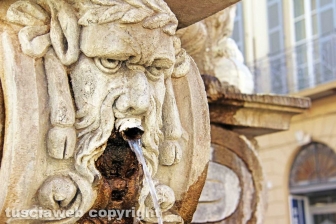 Viterbo - La fontana di piazza delle Erbe