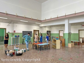 Viterbo - La scuola dell’infanzia al Carmine