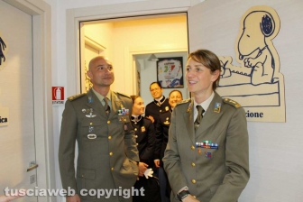 La Scuola sottufficiali dell’esercito (Sse) in visita alla redazione di Tusciaweb