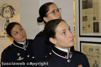 La Scuola sottufficiali dell’esercito (Sse) in visita alla redazione di Tusciaweb