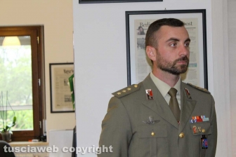 La Scuola sottufficiali dell’esercito (Sse) in visita alla redazione di Tusciaweb - Michele De Gaspari