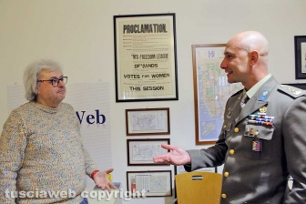 La Scuola sottufficiali dell’esercito (Sse) in visita alla redazione di Tusciaweb