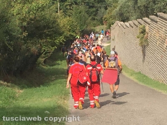 La seconda tappa del "Cammino sulle vie dell'esilio di Santa Rosa"