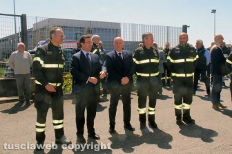 La sede dei vigili del fuoco intitolata a Giuliano Lipperi