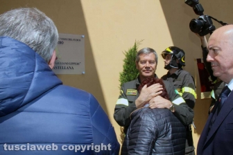 La sede dei vigili del fuoco intitolata a Giuliano Lipperi