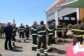 La sede dei vigili del fuoco intitolata a Giuliano Lipperi