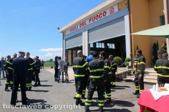 La sede dei vigili del fuoco intitolata a Giuliano Lipperi