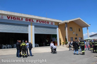 La sede dei vigili del fuoco intitolata a Giuliano Lipperi