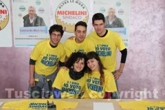 Giovani supporter di Michelini