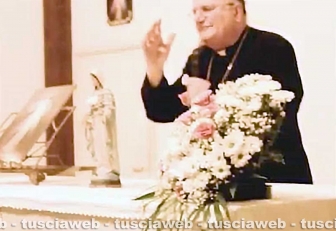 Madonna di Trevignano - L'ex vescovo di Civita Castellana, Romano Rossi