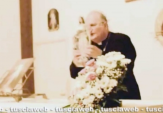 Madonna di Trevignano - L'ex vescovo di Civita Castellana, Romano Rossi