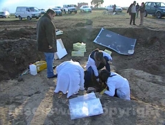 Il sindaco Carai a Vulci